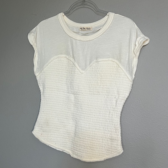 Free People We The Free Sport Tee WHITW - Picture 5 of 6